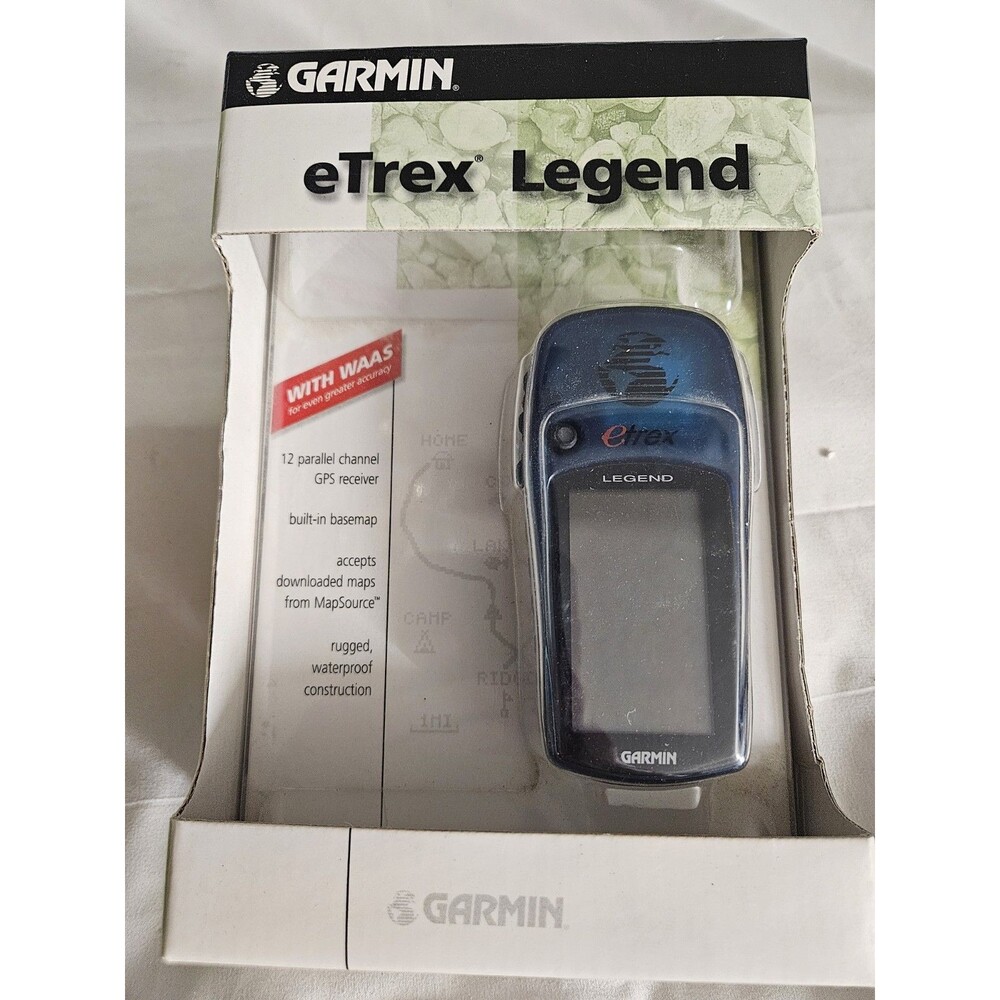 Garmin eTrex Legend Personal Navigator Handheld GPS NEW Factory Sealed Hiking
